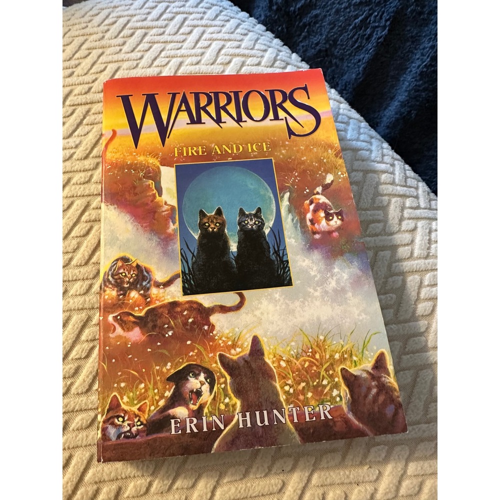 Warriors Fire and Ice Book 2 Paperback Vtg 2003 Cover Like New Erin Hntr Cats